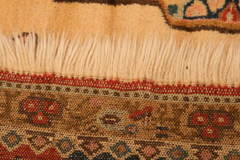 Bakhtiar Brown Hand Knotted 73 X 102  Area Rug 100-23078 Image 8