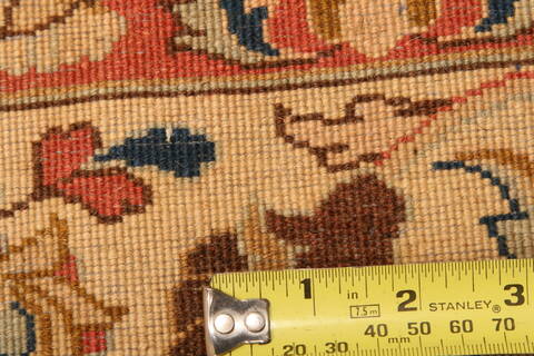 Varamin Brown Hand Knotted 67 X 93  Area Rug 100-23096 Image 5