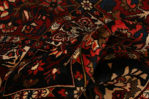 Bakhtiar Red Hand Knotted 69 X 103  Area Rug 100-23104 Image 2