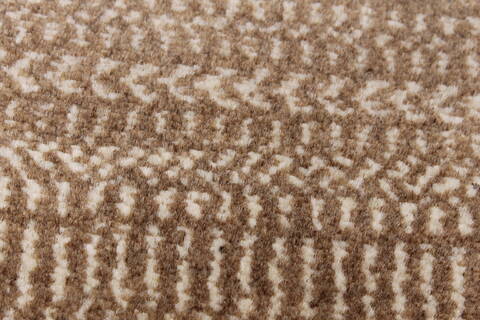 Modern Beige Runner Hand Knotted 27 X 101  Area Rug 250-23105 Image 8