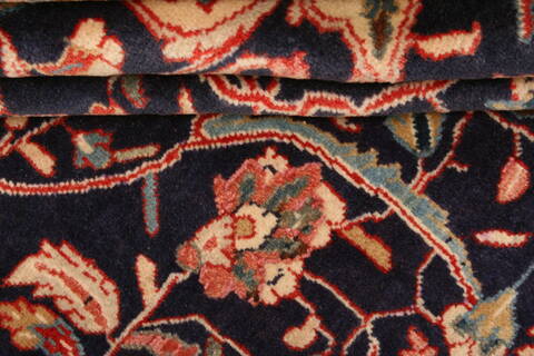 Sarouk Red Hand Knotted 72 X 106  Area Rug 100-23118 Image 1