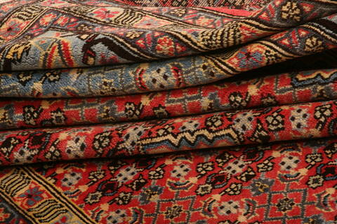 Ardebil Red Hand Knotted 63 X 96  Area Rug 100-23139 Image 6