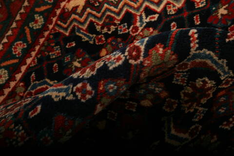 Tabriz Red Hand Knotted 611 X 106  Area Rug 100-23141 Image 2