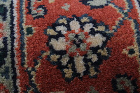 Herati Black Runner Hand Knotted 26 X 910  Area Rug 250-23148 Image 10