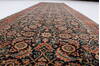 Herati Black Runner Hand Knotted 26 X 910  Area Rug 250-23148 Thumb 2