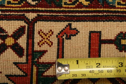 Mashad Red Hand Knotted 65 X 810  Area Rug 100-23151 Image 4