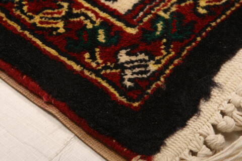 Mashad Red Hand Knotted 65 X 810  Area Rug 100-23151 Image 6