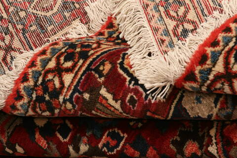 Bakhtiar Red Hand Knotted 610 X 103  Area Rug 100-23155 Image 4