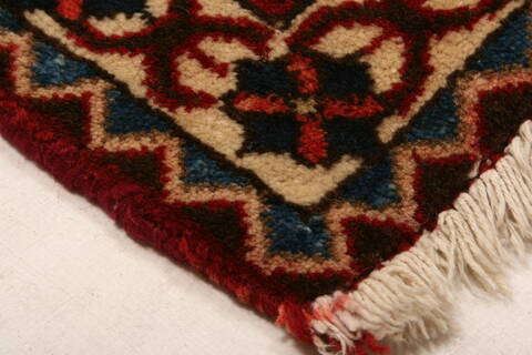 Bakhtiar Red Hand Knotted 610 X 103  Area Rug 100-23155 Image 8
