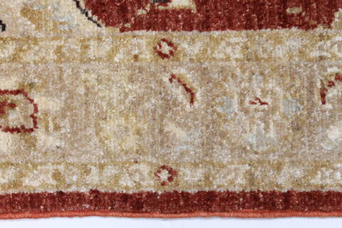 Chobi Brown Runner Hand Knotted 211 X 88  Area Rug 250-23186 Image 1