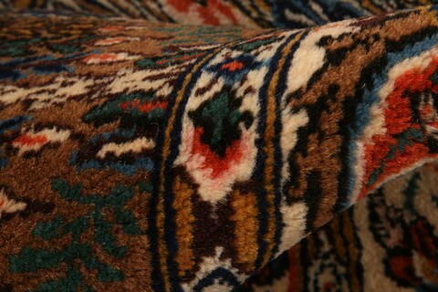 Mood Multicolor Hand Knotted 67 X 910  Area Rug 100-23193 Image 2