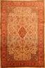 Sarouk Cream Hand Knotted 610 X 105  Area Rug 100-23206 Thumb 0