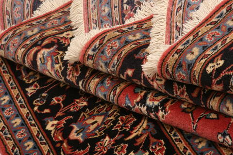 Yazd Red Hand Knotted 65 X 108  Area Rug 100-23207 Image 8