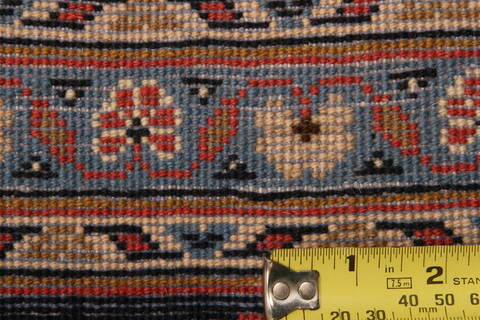 Yazd Red Hand Knotted 65 X 108  Area Rug 100-23207 Image 9