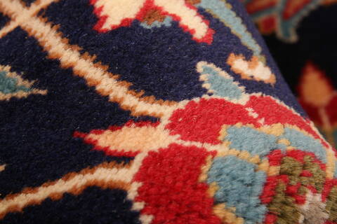 Varamin Red Hand Knotted 65 X 93  Area Rug 100-23210 Image 1