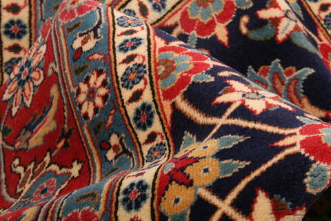 Varamin Red Hand Knotted 65 X 93  Area Rug 100-23210 Image 2