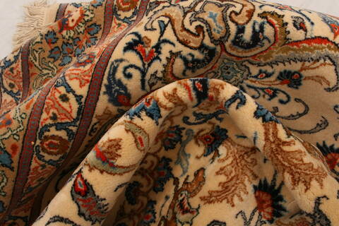 Kashmar Beige Hand Knotted 68 X 107  Area Rug 100-23212 Image 2