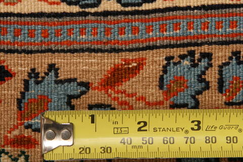 Kashmar Beige Hand Knotted 68 X 107  Area Rug 100-23212 Image 7
