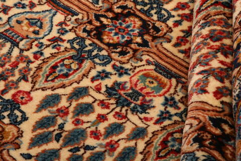 Kerman Orange Hand Knotted 66 X 910  Area Rug 100-23216 Image 3