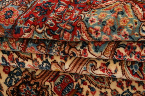 Kerman Orange Hand Knotted 66 X 910  Area Rug 100-23216 Image 4