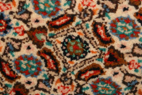 Mood Cream Square Hand Knotted 69 X 85  Area Rug 100-23224 Image 7