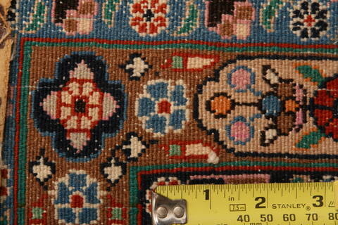 Mood Cream Square Hand Knotted 69 X 85  Area Rug 100-23224 Image 8
