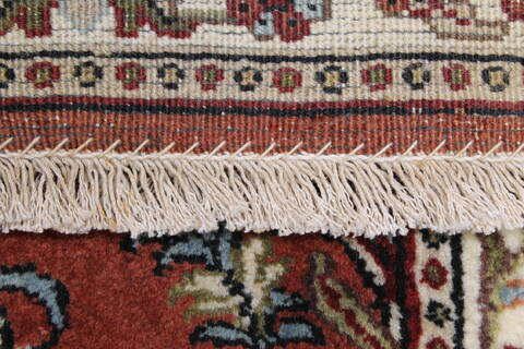 Semnan Brown Runner Hand Knotted 25 X 80  Area Rug 250-23234 Image 11