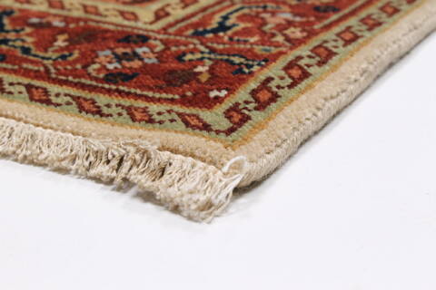 Serapi Beige Runner Hand Knotted 26 X 711  Area Rug 250-23235 Image 6