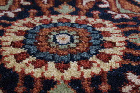 Serapi Beige Runner Hand Knotted 26 X 711  Area Rug 250-23235 Image 7