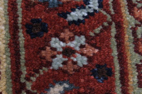 Serapi Beige Runner Hand Knotted 26 X 711  Area Rug 250-23235 Image 9