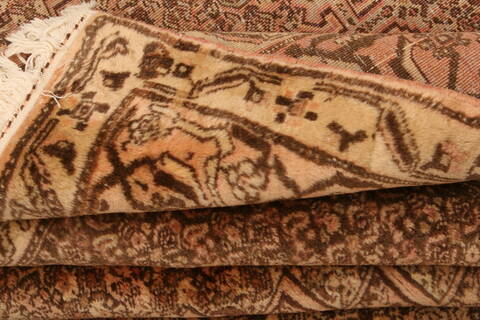 Bidjar Brown Hand Knotted 69 X 94  Area Rug 100-23241 Image 3