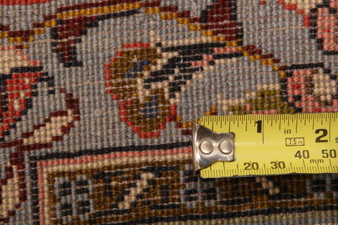 Sarouk Red Hand Knotted 85 X 87  Area Rug 100-23265 Image 7