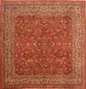 Sarouk Red Hand Knotted 85 X 87  Area Rug 100-23265 Thumb 0
