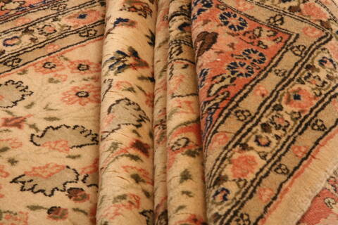 Hereke Yellow Hand Knotted 68 X 1010  Area Rug 100-23266 Image 3