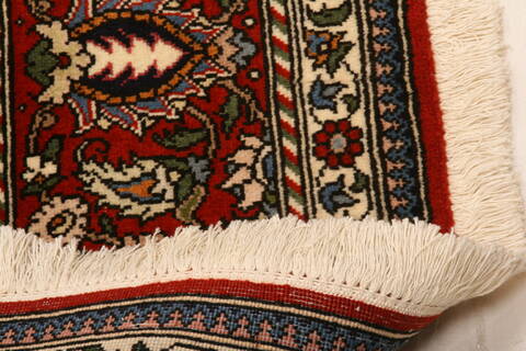 Tabriz Red Hand Knotted 611 X 93  Area Rug 100-23278 Image 8