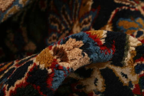 Sarouk Red Hand Knotted 611 X 102  Area Rug 100-23280 Image 1