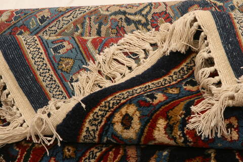 Sarouk Red Hand Knotted 611 X 102  Area Rug 100-23280 Image 5