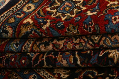 Sarouk Red Hand Knotted 611 X 102  Area Rug 100-23280 Image 6