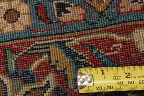 Sarouk Red Hand Knotted 611 X 102  Area Rug 100-23280 Image 7