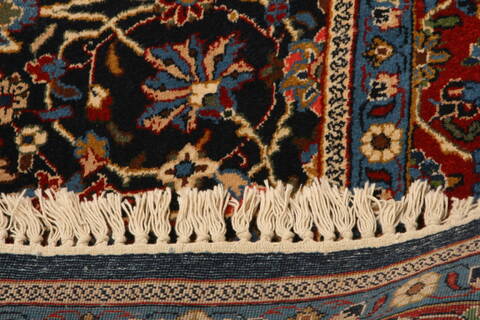 Sarouk Red Hand Knotted 611 X 102  Area Rug 100-23280 Image 8