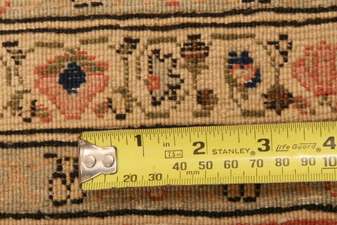 Hereke Yellow Hand Knotted 65 X 97  Area Rug 100-23311 Image 7