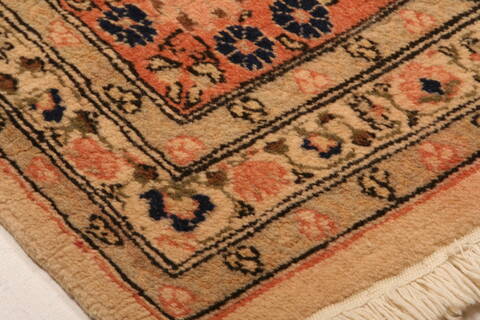 Hereke Yellow Hand Knotted 65 X 97  Area Rug 100-23311 Image 9