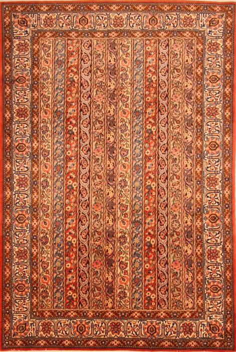 Sarouk Multicolor Hand Knotted 66 X 99  Area Rug 100-23317 Image 0