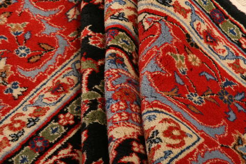 Tabriz Red Hand Knotted 60 X 90  Area Rug 100-23323 Image 3