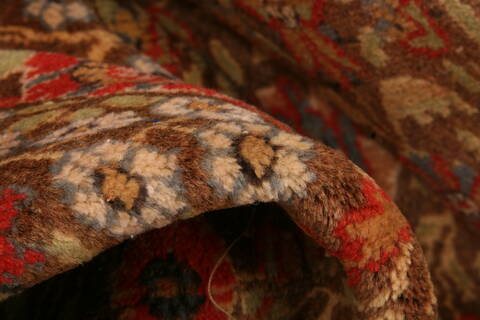 Hereke Red Hand Knotted 62 X 100  Area Rug 100-23324 Image 1