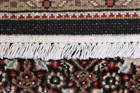 Kashmir Black Runner Hand Knotted 29 X 80  Area Rug 250-23389 Image 1