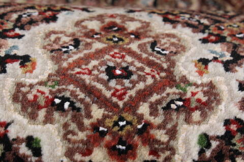 Kashmir Black Runner Hand Knotted 29 X 80  Area Rug 250-23389 Image 7