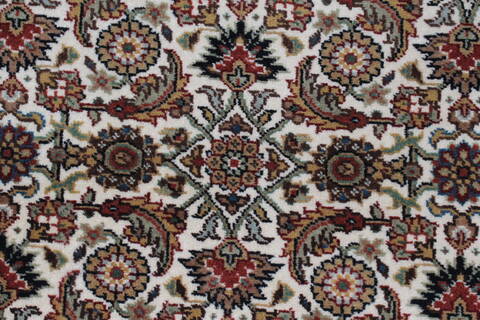 Herati Beige Runner Hand Knotted 27 X 711  Area Rug 250-23392 Image 10