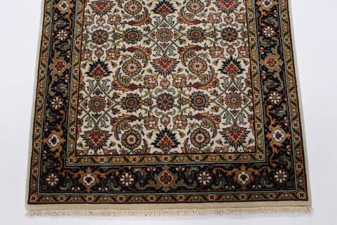 Herati Beige Runner Hand Knotted 27 X 711  Area Rug 250-23392 Image 11