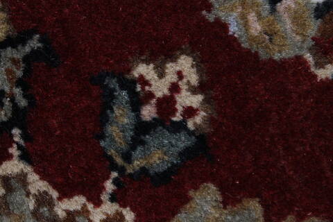 Kashmar Red Round Hand Knotted 411 X 411  Area Rug 250-23430 Image 8